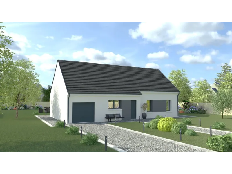 Maison neuve à Croth