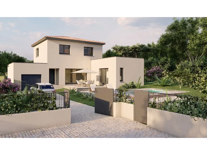 Maison neuve à Saint-Bauzille-de-Montmel