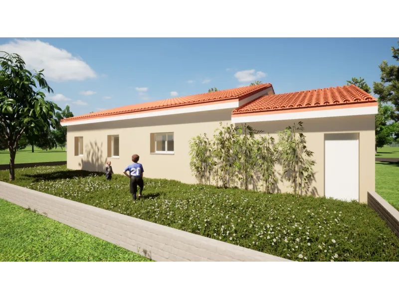 Ermacora-3ch93, modèle de maison Maisons BATISEUL