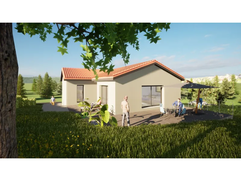 Aziz-3ch109, modèle de maison Maisons BATISEUL