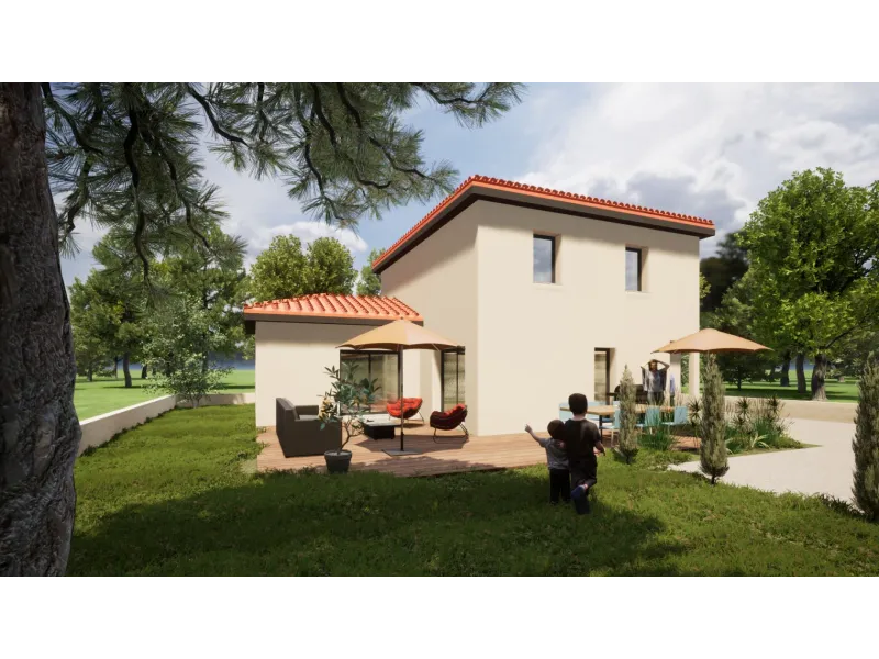 Fallot Hadj Rabah-4ch120, modèle de maison Maisons BATISEUL