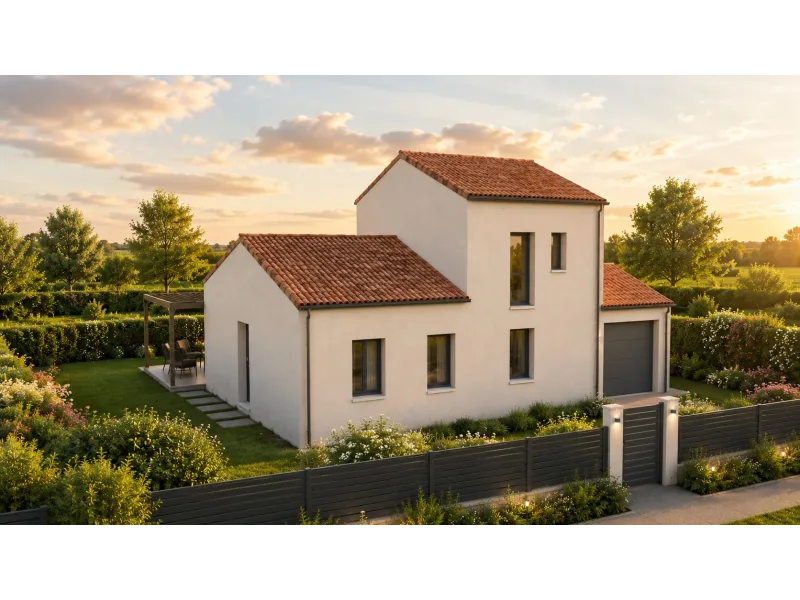 Maison neuve à Saint-Julien-l'Ars
