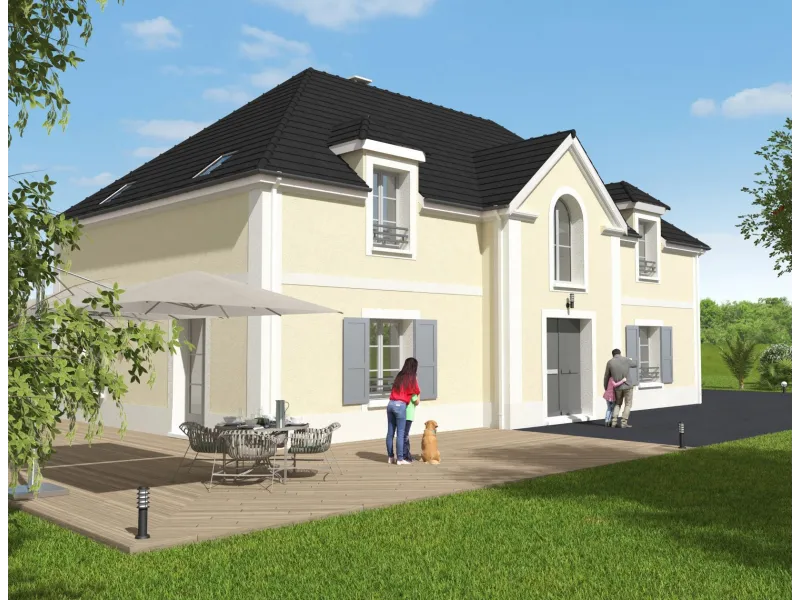 Maison neuve à Diges