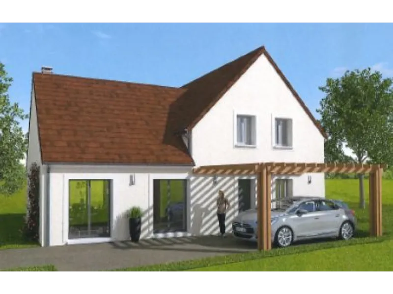 Maison neuve à Salins