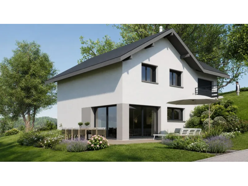 Maison neuve à Groisy