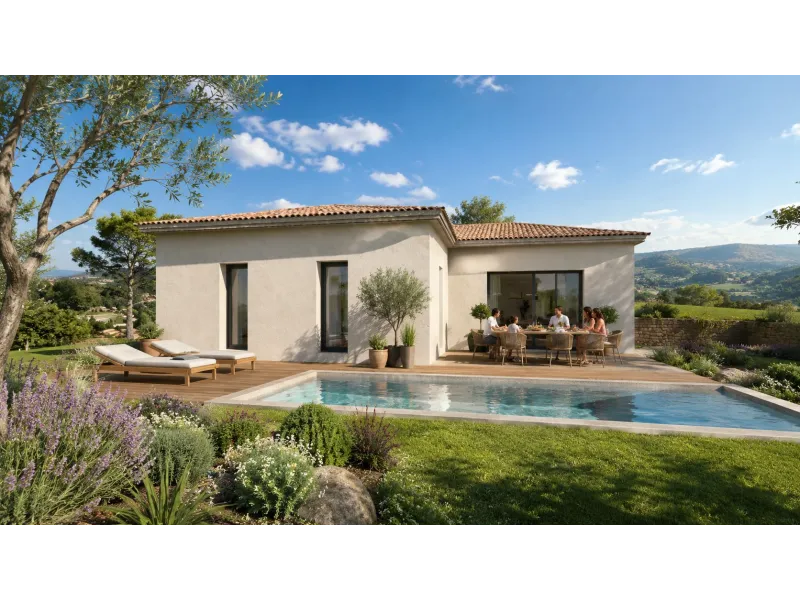 Maison neuve à Le Castellet
