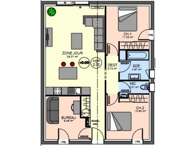 Maison neuve à La Jarne
