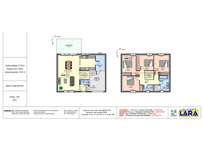 Maison neuve à La Jarne