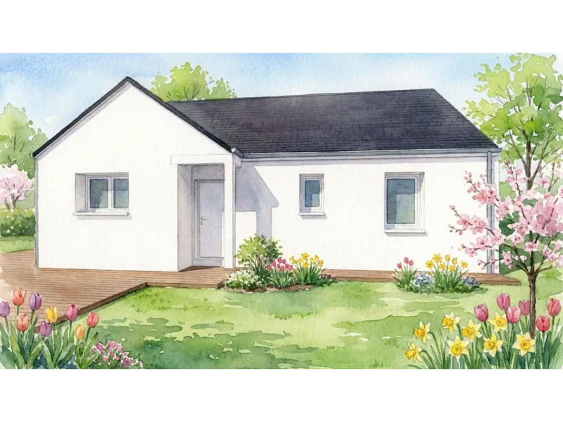 Maison neuve à Balazé