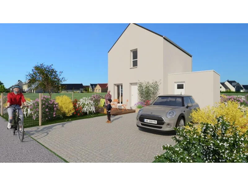 Maison neuve à Châteaubourg