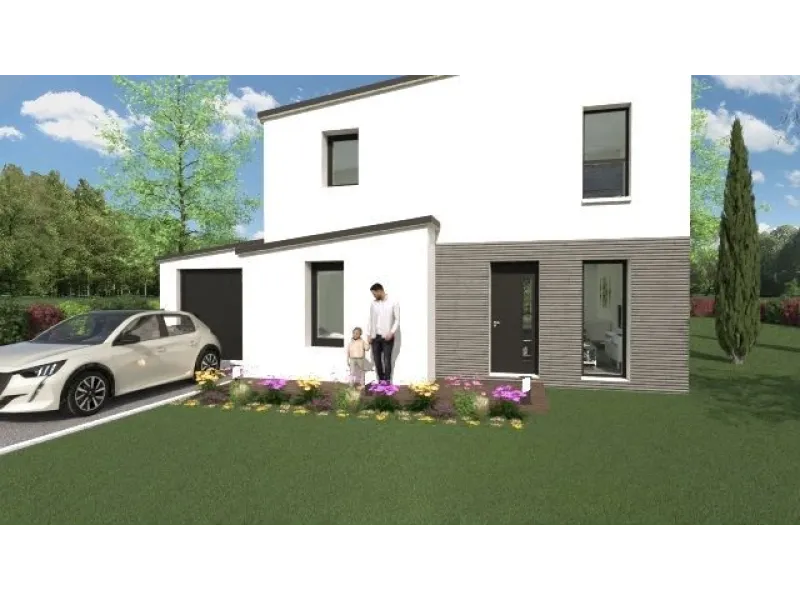 Maison neuve à Crevin
