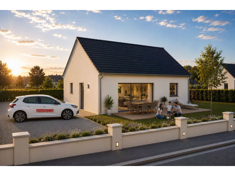 Maison neuve à Sainte-Sève