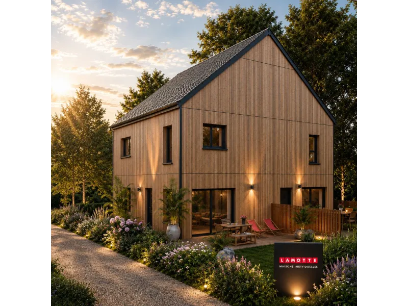 Maison neuve à Malville