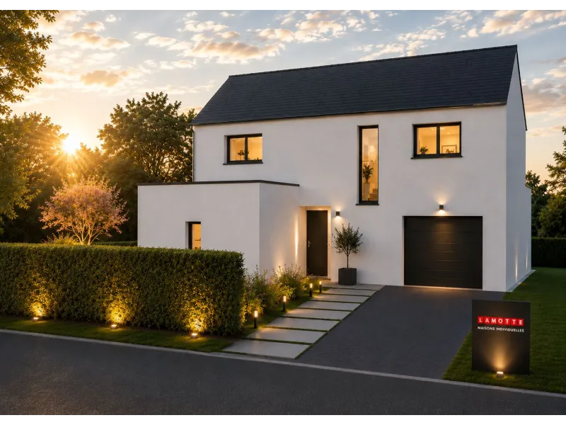 Maison neuve à Monterblanc