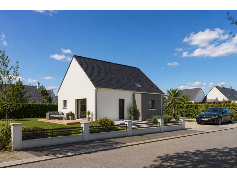 Maison neuve à Sainte-Sève