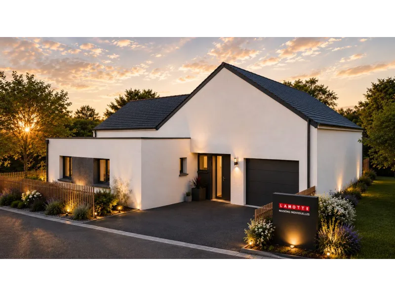 Maison neuve à Saint-Yvi