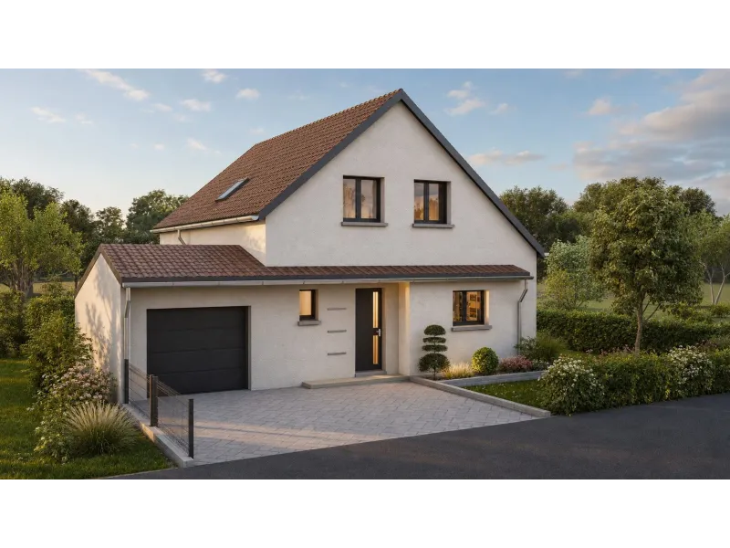 Maison neuve à Boersch