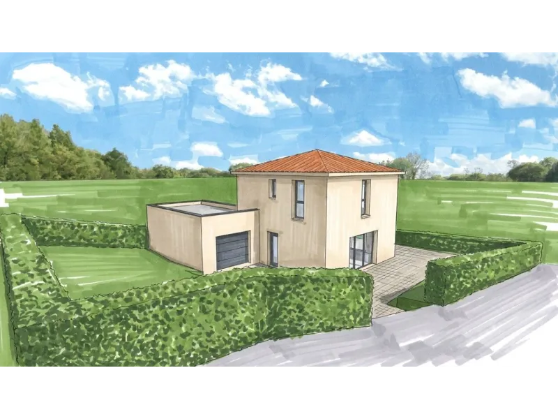 Maison neuve à Anse