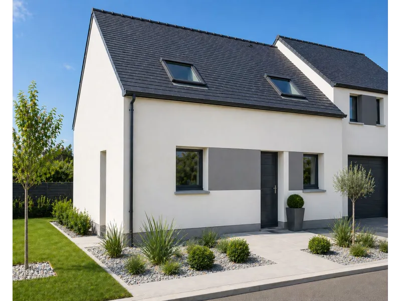 Maison neuve à Pluméliau-Bieuzy