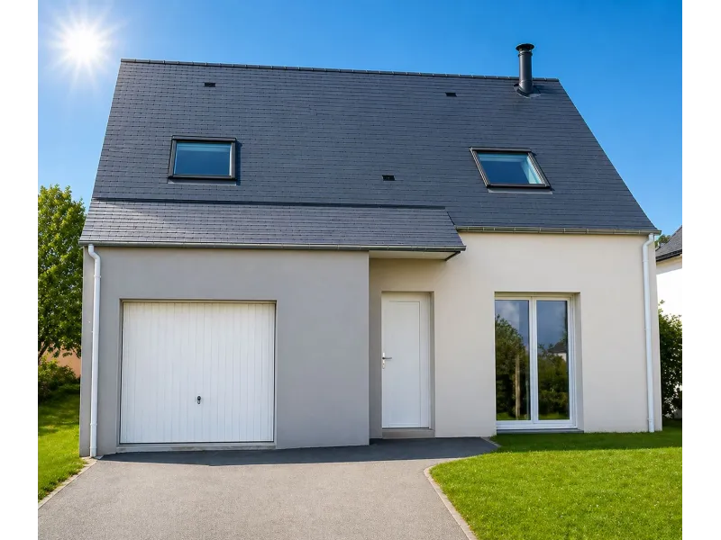 Maison neuve à Langan