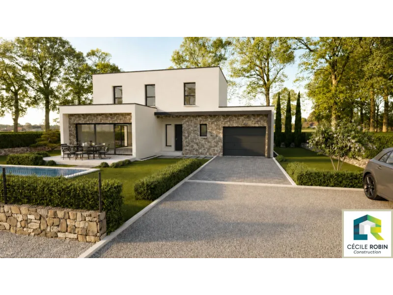 Maison neuve à Rance