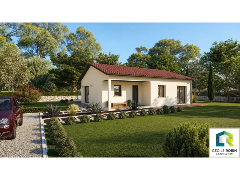 Maison neuve à Saint-Martin-le-Chatel