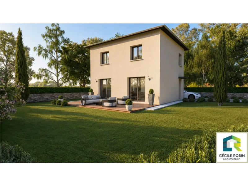 Maison neuve à Blyes