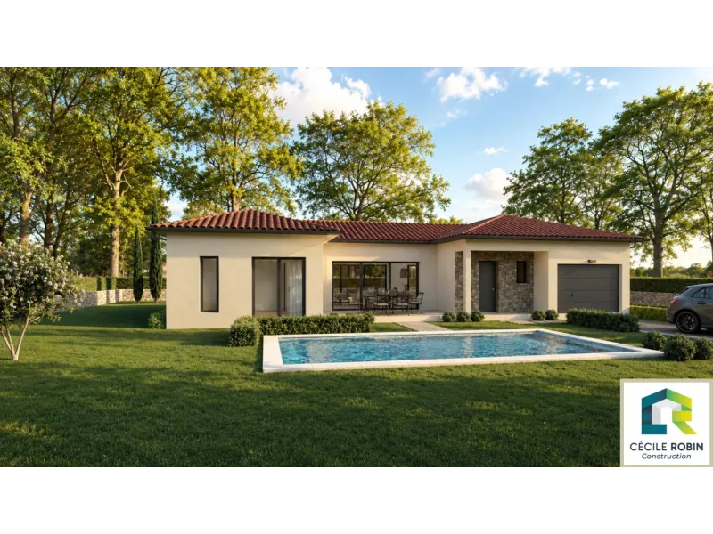 Maison neuve à Saint-Georges-de-Baroille