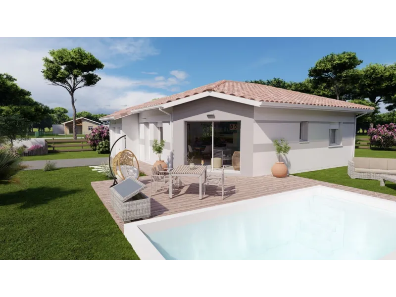 Maison neuve à Linxe