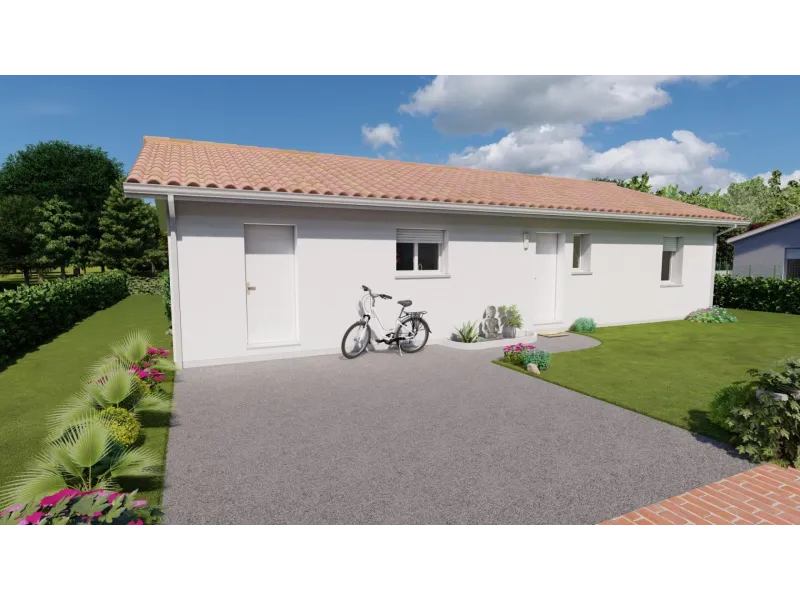Maison neuve à Creysse