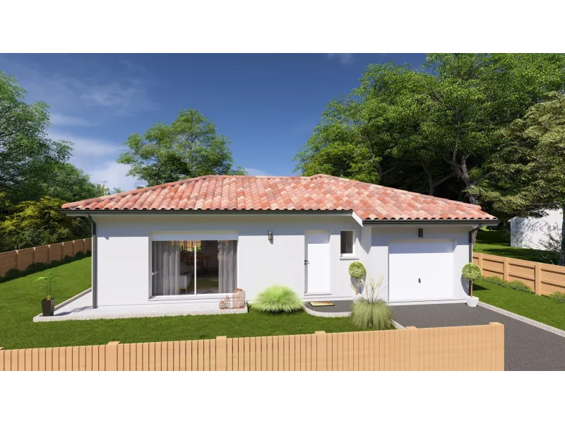 Maison neuve à Vielle-Saint-Girons