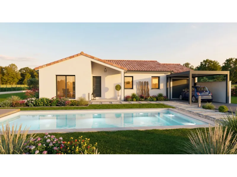 Maison neuve à Bonnac-la-Côte