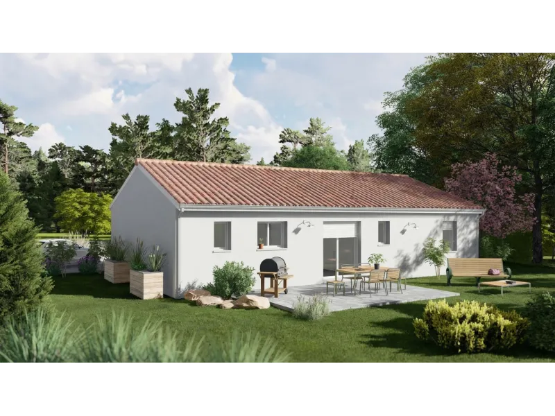 Maison neuve à Fursac