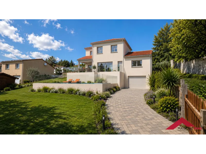 Maison neuve à Chanonat