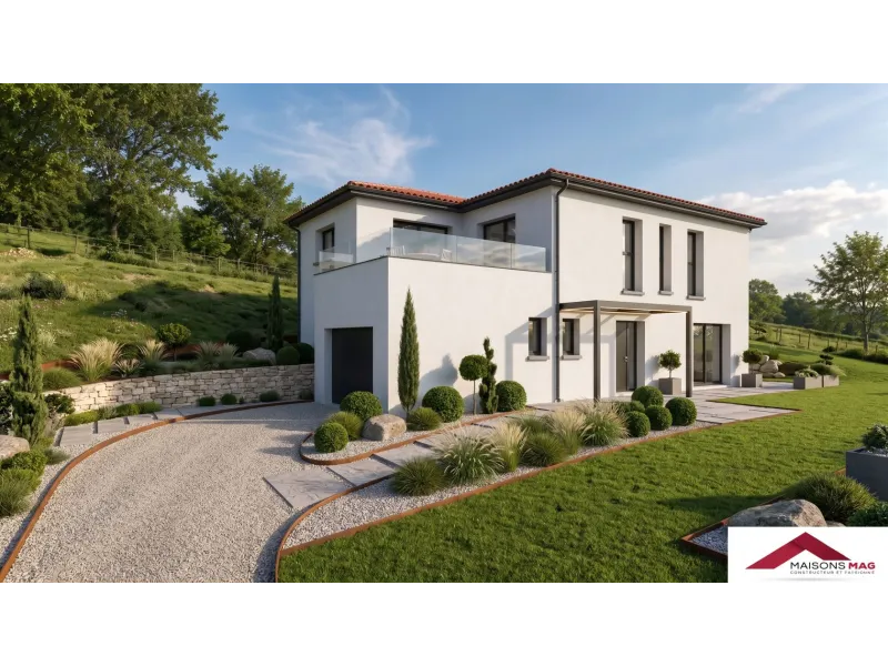 Maison neuve à Chanonat