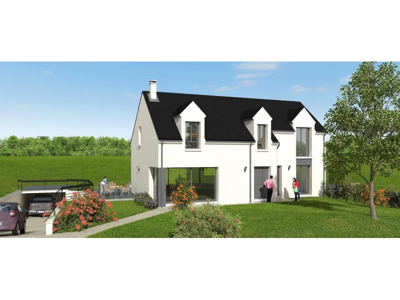 Maison neuve à Gurgy