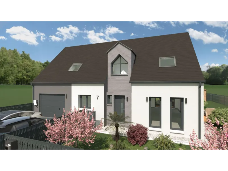 Maison neuve à Ferrières