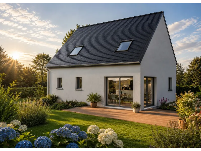 Maison neuve à Sainte-Sève
