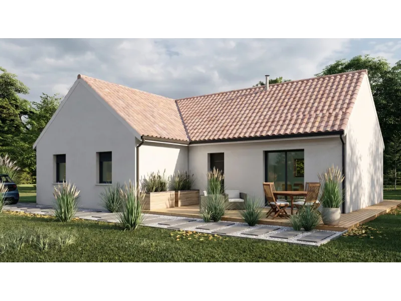 Maison neuve à Fursac