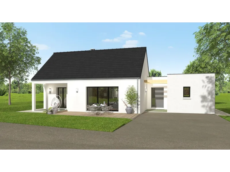 Maison neuve à Laduz