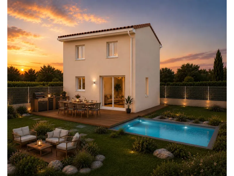 Maison neuve à Le Cailar