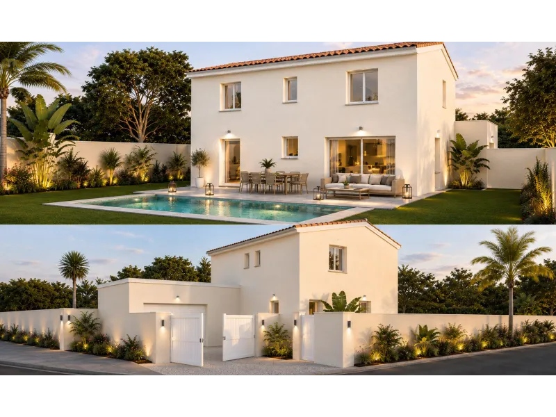 Maison neuve à Castries