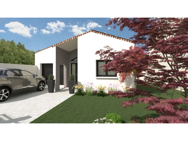 Maison neuve à Le Thou