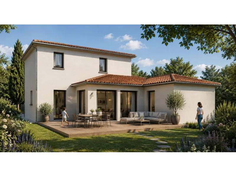 Maison neuve à Blacé