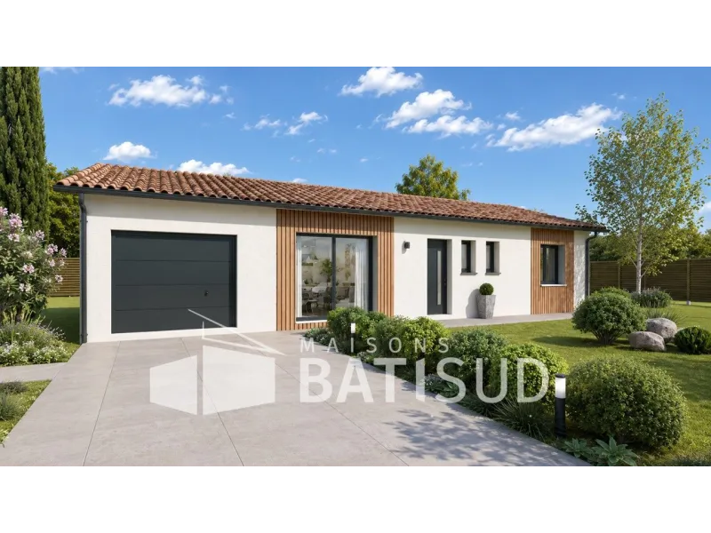 Maison neuve à Bouliac