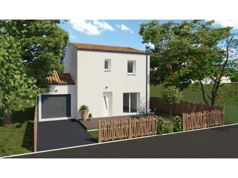 Maison neuve à Martinet