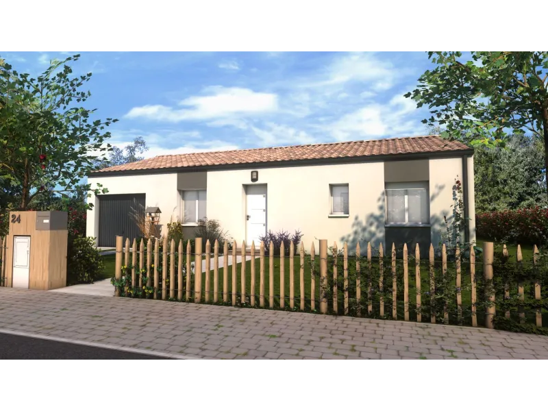 Maison neuve à La Jonchère