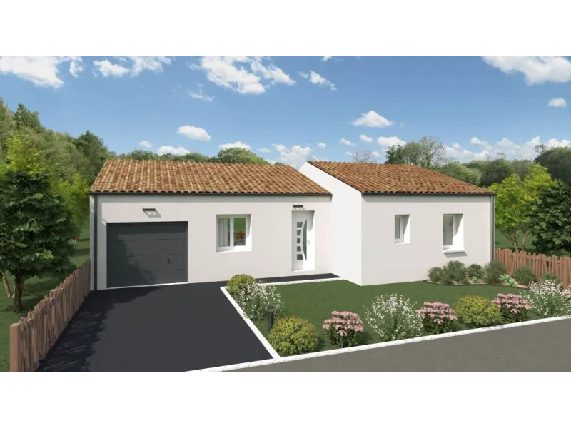 Maison neuve à Martinet
