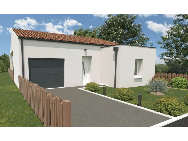 Maison neuve à Martinet