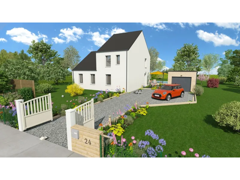 Maison neuve à Saint-André-sur-Orne